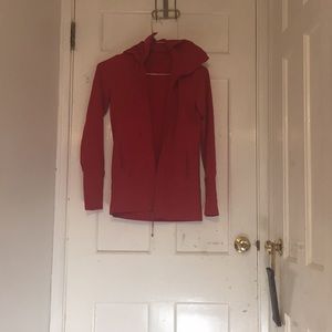 Red lulu lemon jacket